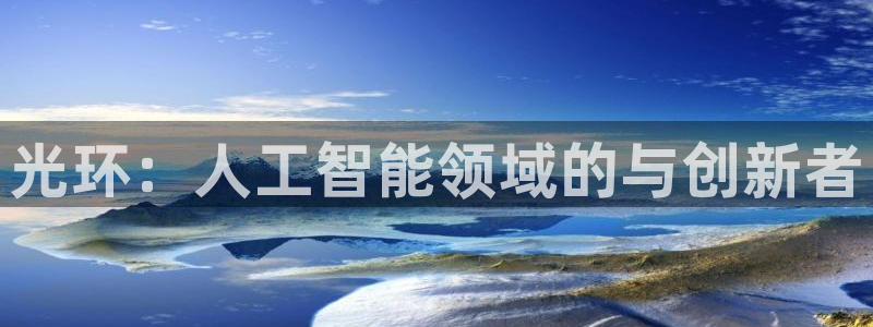 光环：人工智能领域的与创新者