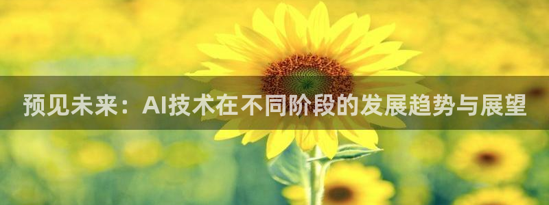 预见未来：AI技术在不同阶段的发展趋势与展望