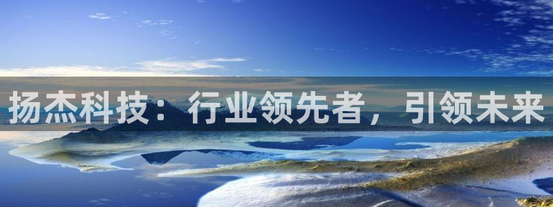 扬杰科技：行业领先者，引领未来